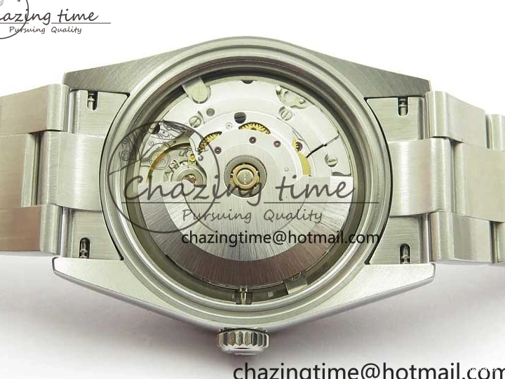 Blue 36mm Perpetual Dial Edition BP Best Bracelet 126000 Dark Oyster on SS 0412